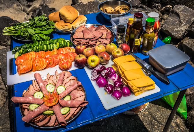 Lunch &mdash; Green Season