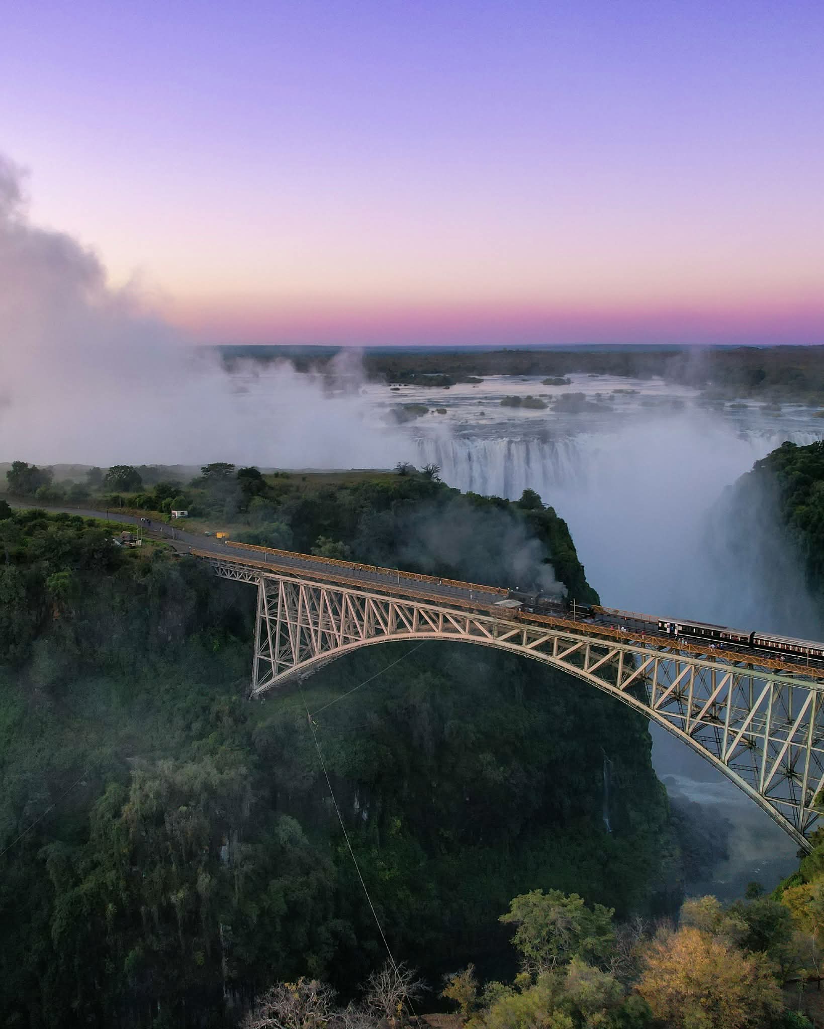 Victoria Falls, one of the Seven Wonders of the World